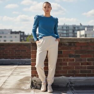 028 - Waffle Knit Top - Teal